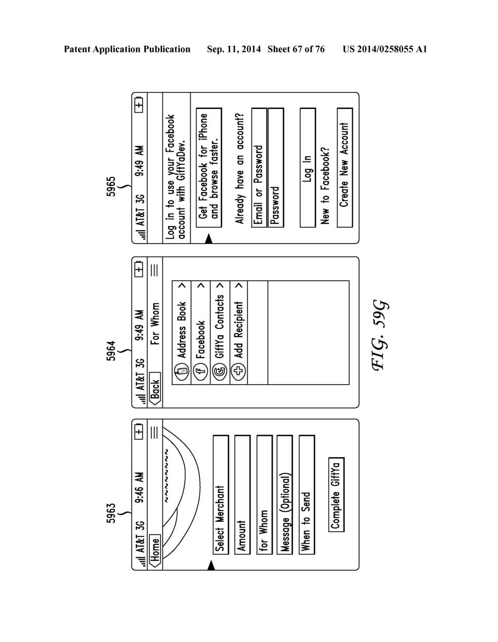 SYSTEM AND METHOD FOR A GIFT TRACKER - diagram, schematic, and image 69