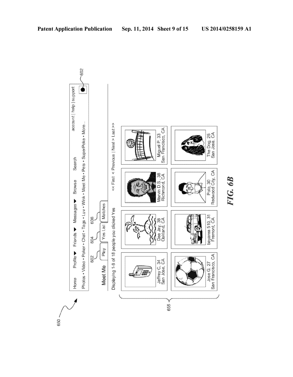 SYSTEM AND METHOD OF SELECTING A RELEVANT USER FOR INTRODUCTION TO A USER     IN AN ONLINE ENVIRONMENT - diagram, schematic, and image 10