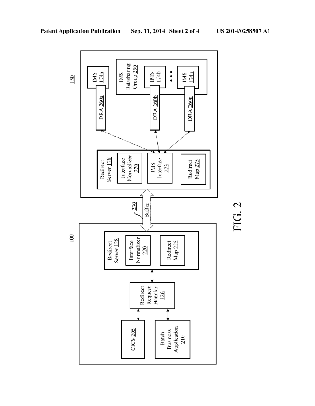 SYSTEM AND METHODS FOR REMOTE ACCESS TO IMS DATABASES - diagram, schematic, and image 03