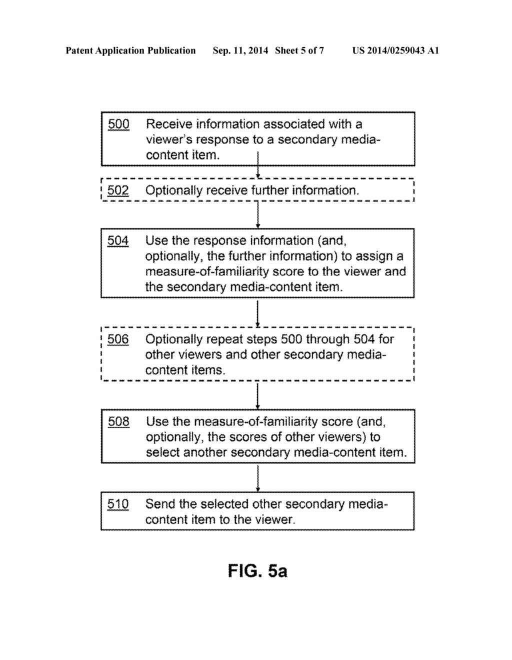 GATHERING AND USING INFORMATION REGARDING VIEWERS' FAMILIARITY WITH     MEDIA-CONTENT ITEMS - diagram, schematic, and image 06