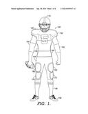 Interlocking Impact Protection System For Contact Sports diagram and image