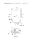 MONOLITHIC PROTECTIVE ARTICLE WITH FLEXIBLE REGION diagram and image