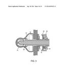 Click Fit Toilet Flush Handle Lever Assembly diagram and image