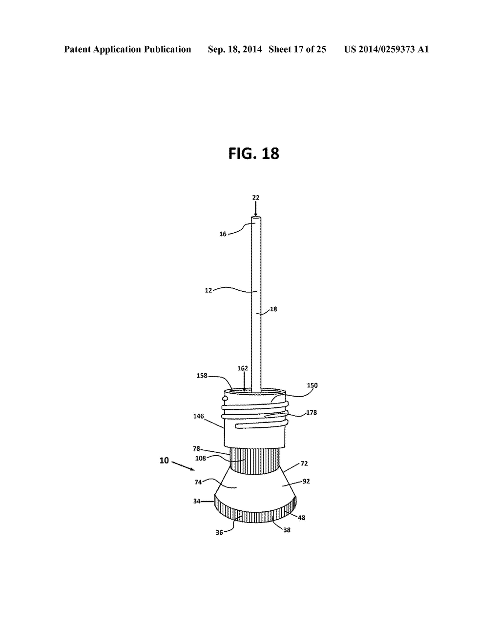 Portable shower apparatus - diagram, schematic, and image 18