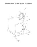 ROUGH-IN ASSEMBLY FOR FREE-STANDING TUB FILLER diagram and image