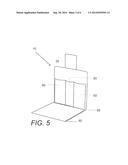 PORTABLE BABY CHANGING STATION FOR USE IN AUTOMOBILES diagram and image