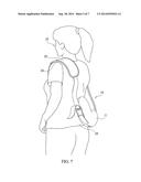 Counterweight Pillow Sling Sleeping Aid diagram and image