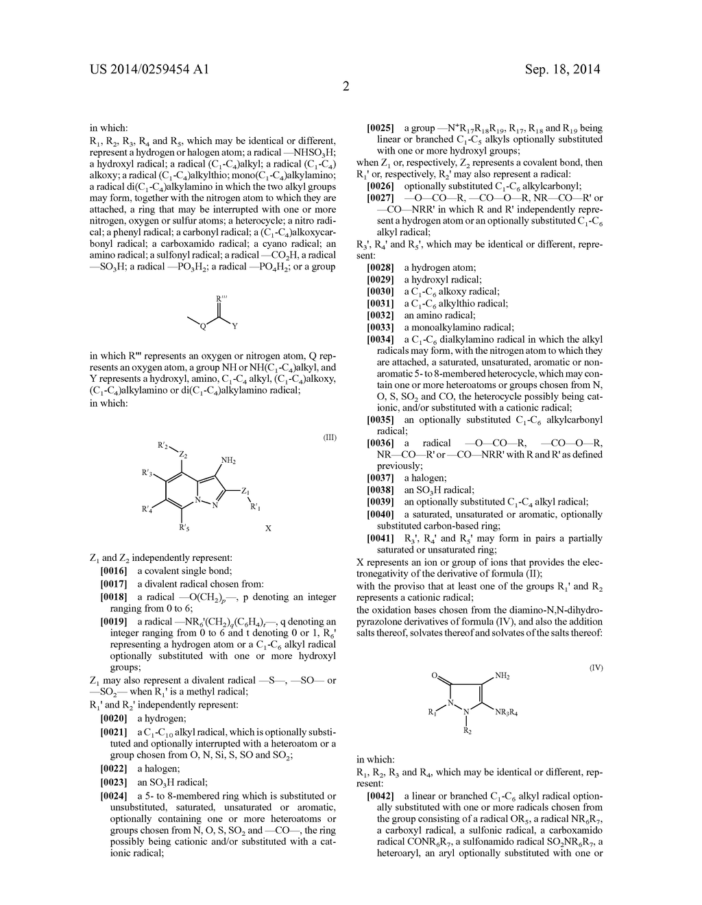 DYE COMPOSITION COMPRISING A HETEROCYCLIC OXIDATION BASE AND A     4-AMINOINDOLE COUPLER - diagram, schematic, and image 03