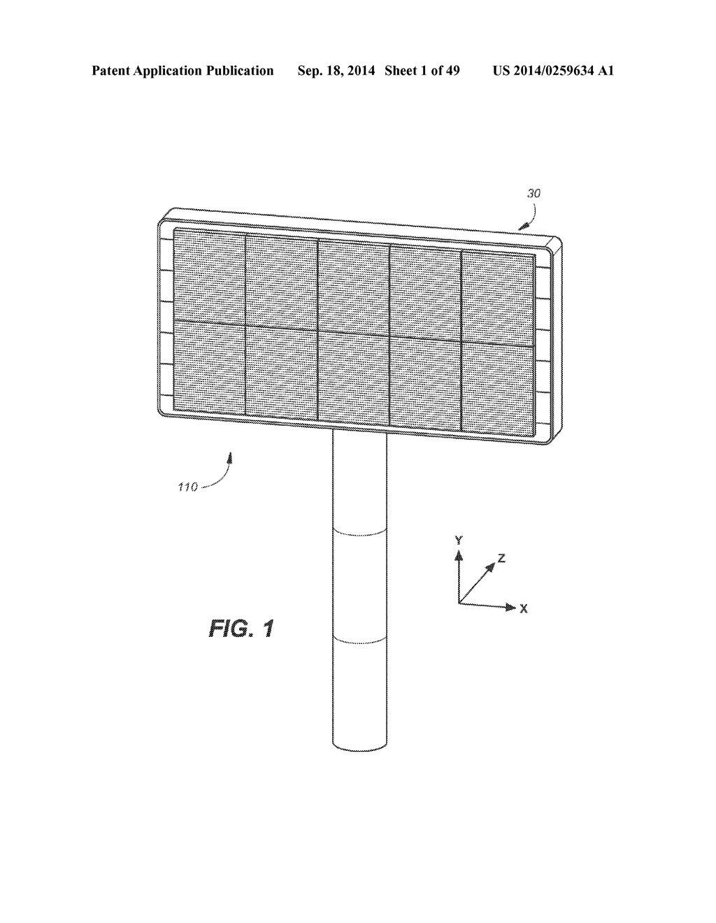 SIGN CONSTRUCTION WITH SECTIONAL SIGN ASSEMBLIES AND INSTALLATION KIT AND     METHOD OF USING SAME - diagram, schematic, and image 02