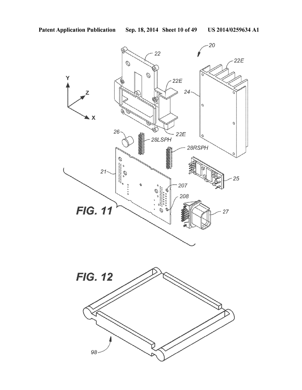 SIGN CONSTRUCTION WITH SECTIONAL SIGN ASSEMBLIES AND INSTALLATION KIT AND     METHOD OF USING SAME - diagram, schematic, and image 11