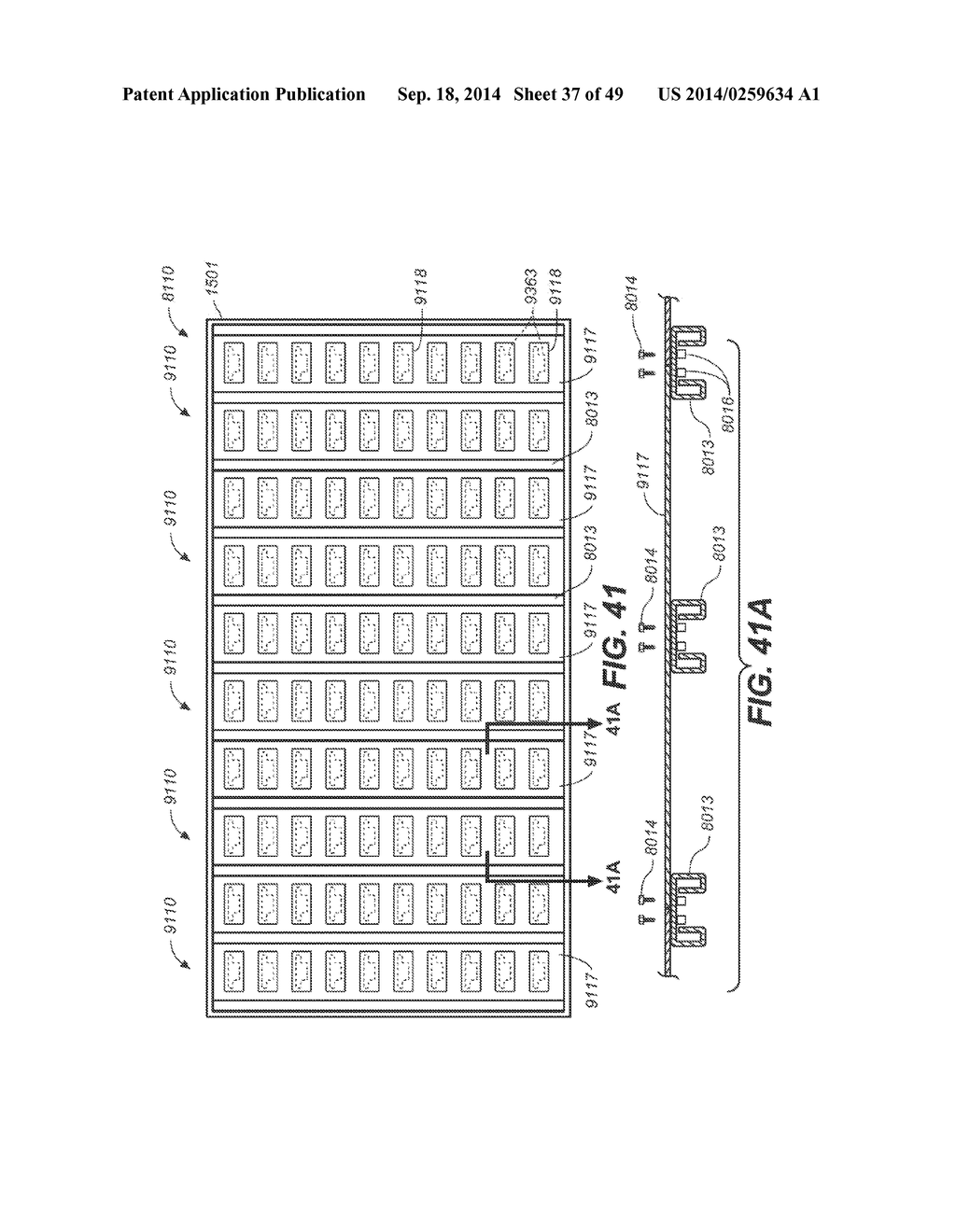 SIGN CONSTRUCTION WITH SECTIONAL SIGN ASSEMBLIES AND INSTALLATION KIT AND     METHOD OF USING SAME - diagram, schematic, and image 38