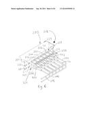 COMPONENT SIMULATION SHELL AND SHIPPING CONTAINER ASSEMBLY HAVING A     COMPONENT SIMULATION SHELL diagram and image