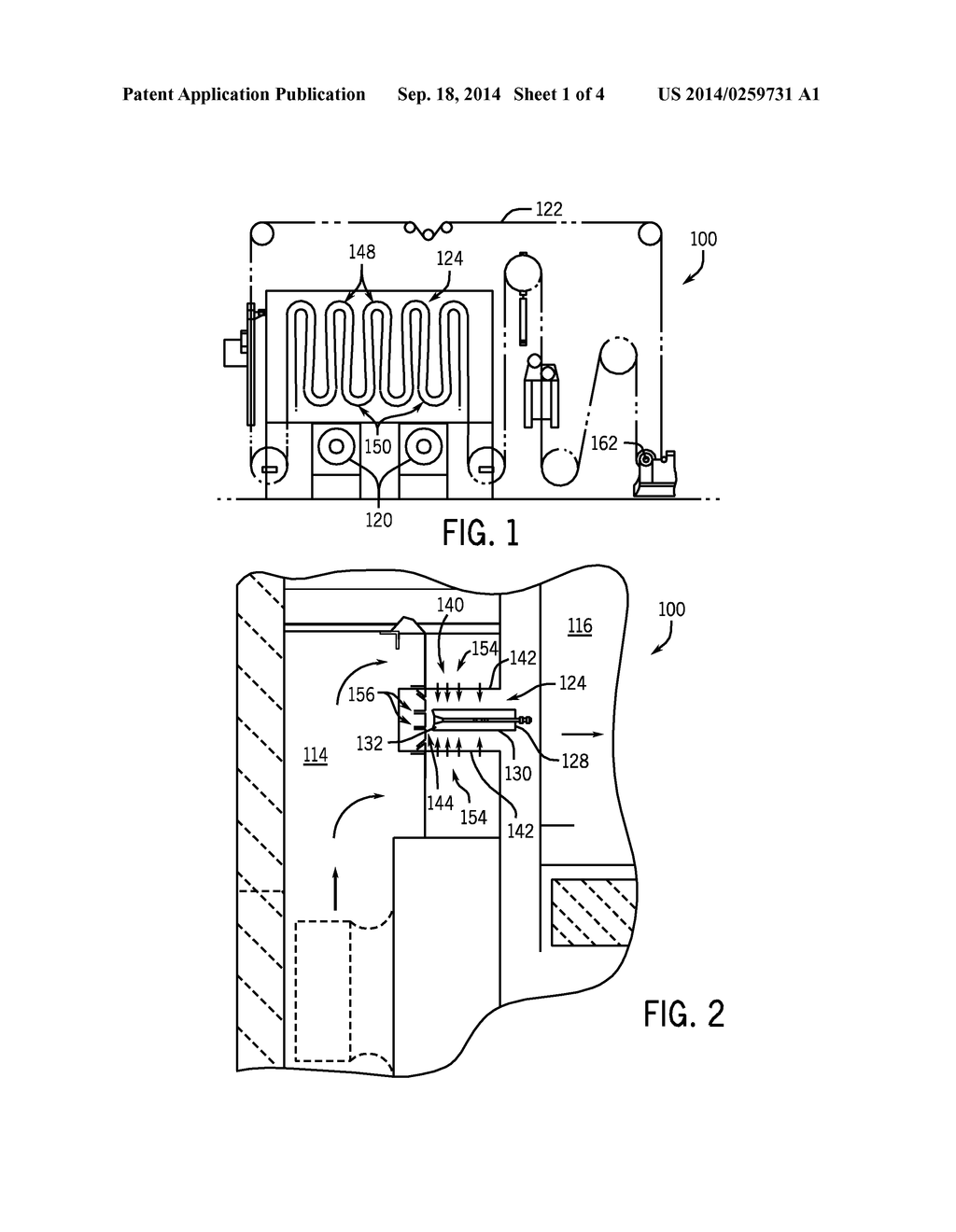 Pin Oven with a Continuous U-Shaped Duct - diagram, schematic, and image 02