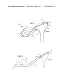 SHOES WITH INTERCHANGEABLE HEELS diagram and image