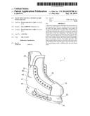 SKATE BOOT HAVING A TENDON GUARD WITH A RECESS diagram and image