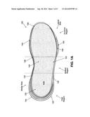 SOLE STRUCTURES AND ARTICLES OF FOOTWEAR HAVING A LIGHTWEIGHT MIDSOLE     MEMBER WITH PROTECTIVE ELEMENTS diagram and image