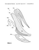 SOLE STRUCTURES AND ARTICLES OF FOOTWEAR HAVING A LIGHTWEIGHT MIDSOLE     MEMBER WITH PROTECTIVE ELEMENTS diagram and image