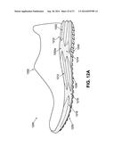 SOLE STRUCTURES AND ARTICLES OF FOOTWEAR HAVING A LIGHTWEIGHT MIDSOLE     MEMBER WITH PROTECTIVE ELEMENTS diagram and image