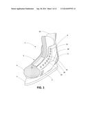 Skate Boot With Monocoque Body diagram and image