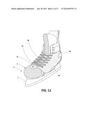 Skate Boot With Monocoque Body diagram and image