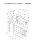 Trackless Folding Panel Gate diagram and image