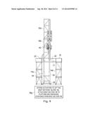 SELF-ELEVATING MAST EMPLOYING ACTUATORS diagram and image