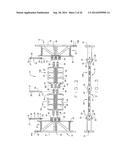 INSULATING CONCRETE FORM (ICF) SYSTEM WITH MODULAR TIE MEMBERS AND     ASSOCIATED ICF TOOLING diagram and image