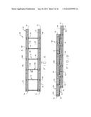 INSULATING CONCRETE FORM (ICF) SYSTEM WITH MODULAR TIE MEMBERS AND     ASSOCIATED ICF TOOLING diagram and image