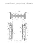 INSULATING CONCRETE FORM (ICF) SYSTEM WITH MODULAR TIE MEMBERS AND     ASSOCIATED ICF TOOLING diagram and image