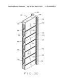 INSULATING CONCRETE FORM (ICF) SYSTEM WITH MODULAR TIE MEMBERS AND     ASSOCIATED ICF TOOLING diagram and image