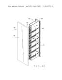 INSULATING CONCRETE FORM (ICF) SYSTEM WITH MODULAR TIE MEMBERS AND     ASSOCIATED ICF TOOLING diagram and image