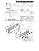 RECTANGULAR STACKED FLUTED FILTER CARTRIDGE diagram and image