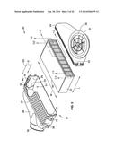 RECTANGULAR STACKED FLUTED FILTER CARTRIDGE diagram and image