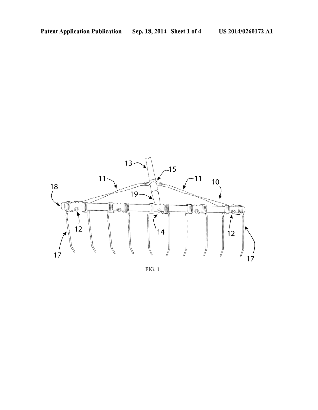 MULTI-FUNCTIONAL HAND RAKE - diagram, schematic, and image 02