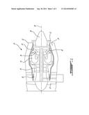 GAS TURBINE ENGINE EXHAUST MIXER WITH AERODYNAMIC STRUTS diagram and image