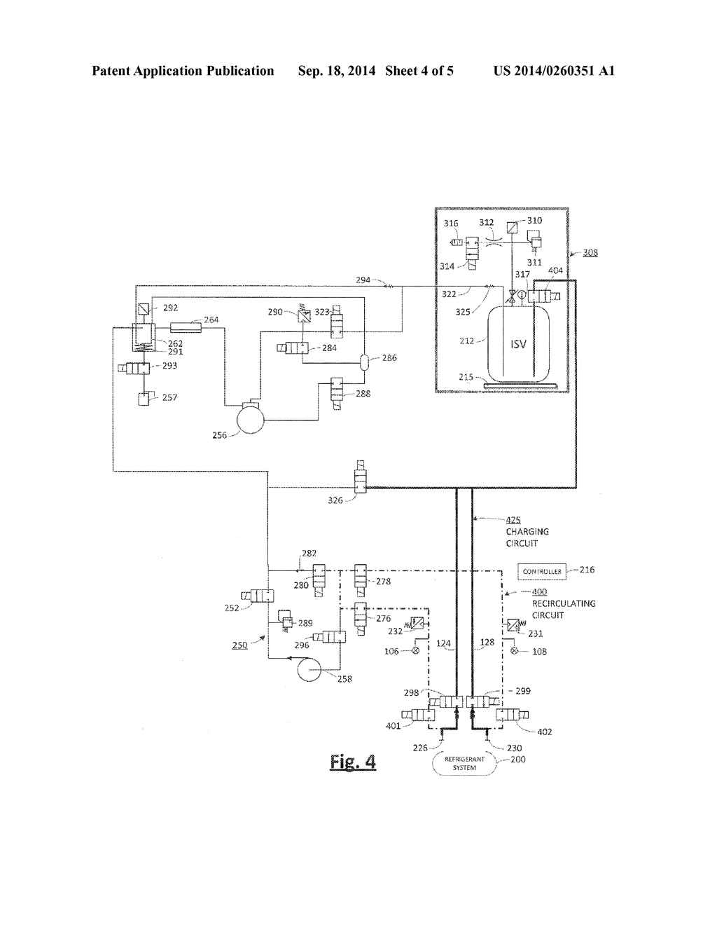 METHOD AND APPARATUS FOR IMPROVING THE CHARGE ACCURACY OF A REFRIGERANT     RECOVERY UNIT - diagram, schematic, and image 05