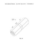 Connector with structural reinforcement and biocapatible fluid passageway diagram and image