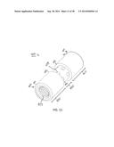 Connector with structural reinforcement and biocapatible fluid passageway diagram and image