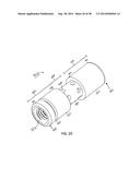 Connector with structural reinforcement and biocapatible fluid passageway diagram and image