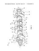 SELECTIVELY STRENGTHENED CRANKSHAFT diagram and image