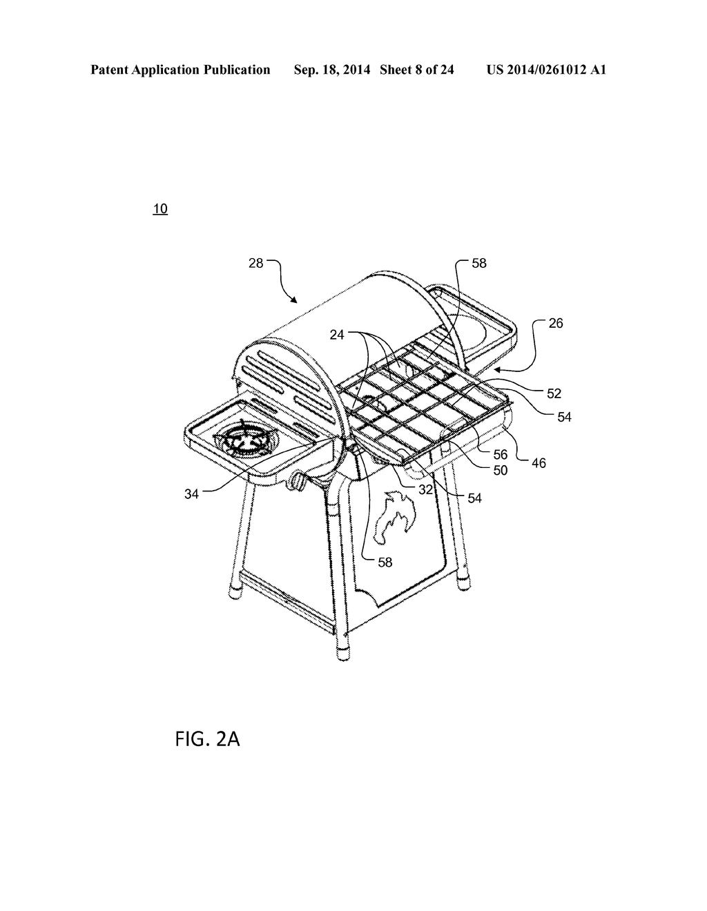 COOKING GRILL HAVING RACK SUPPORTING INDIVIDUAL GRILLING MODULES - diagram, schematic, and image 09