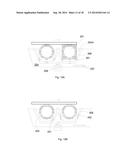 Methods and apparatuses for roll-on coating diagram and image