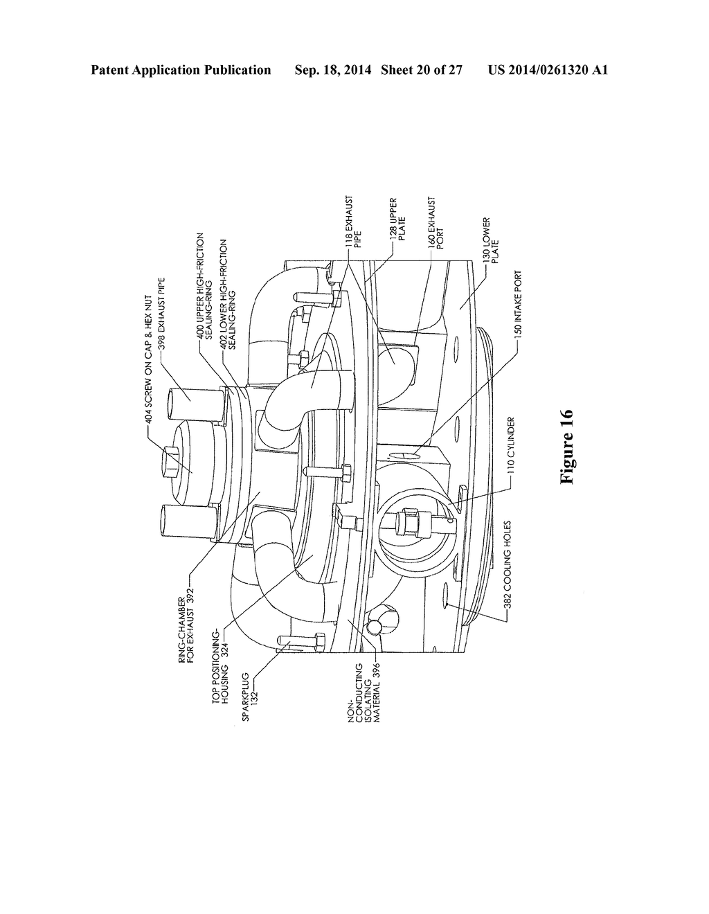 OFFSET ROTATIONAL NON-RECIPROCATING-PISTON INTERNAL COMBUSTION ENGINE - diagram, schematic, and image 21