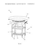 PORTABLE GAS COOKING UNIT WITH FOLDABLE BASE diagram and image