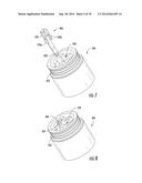 CARTRIDGE AND CONTROL BODY OF AN AEROSOL DELIVERY DEVICE  INCLUDING     ANTI-ROTATION MECHANISM AND RELATED METHOD diagram and image