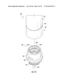 CARTRIDGE AND CONTROL BODY OF AN AEROSOL DELIVERY DEVICE  INCLUDING     ANTI-ROTATION MECHANISM AND RELATED METHOD diagram and image