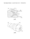 CARTRIDGE AND CONTROL BODY OF AN AEROSOL DELIVERY DEVICE  INCLUDING     ANTI-ROTATION MECHANISM AND RELATED METHOD diagram and image