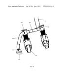 WHEELED SUPPORT CANE diagram and image