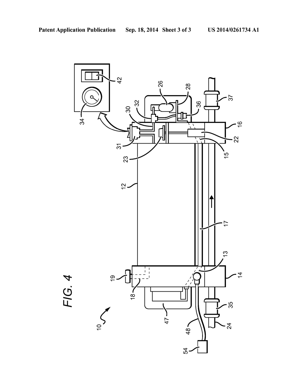 ELECTROMECHANICAL APPARATUS SYSTEM AND METHODS FOR DISPENSING OR PURGING     FLUIDS - diagram, schematic, and image 04