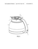 BEVERAGE CARAFE LID OPEN/CLOSED DETECTION AND SYSTEM CONTROL diagram and image